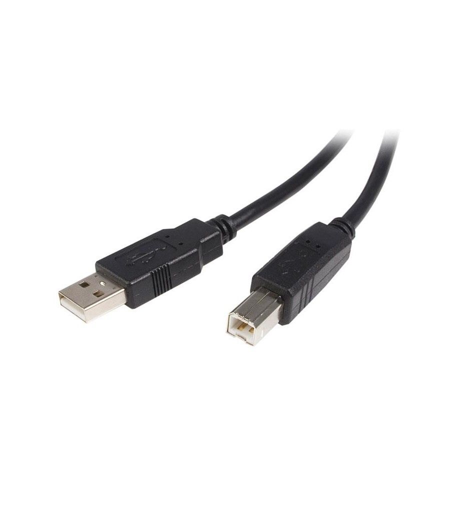 StarTech.com Cable USB de 1m para Impresora - 1x USB A Macho - 1x USB B Macho - Adaptador Negro - Imagen 2