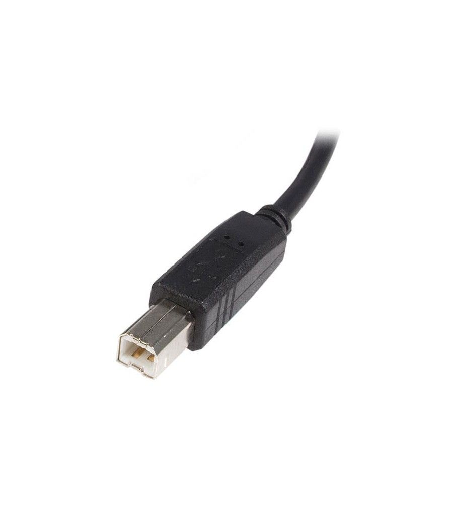 StarTech.com Cable USB de 1m para Impresora - 1x USB A Macho - 1x USB B Macho - Adaptador Negro - Imagen 4
