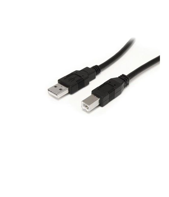 StarTech.com Cable USB Activo de 10m para Impresora - 1x USB A Macho - 1x USB B Macho - Adaptador Negro - Imagen 1
