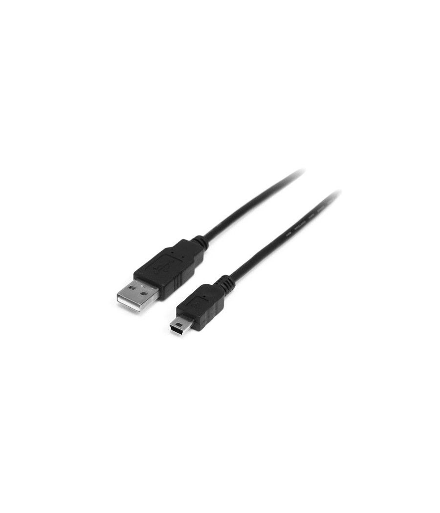 StarTech.com Cable USB de 1m para Cámara - 1x USB A Macho - 1x Mini USB B Macho - Adaptador Negro - Imagen 1