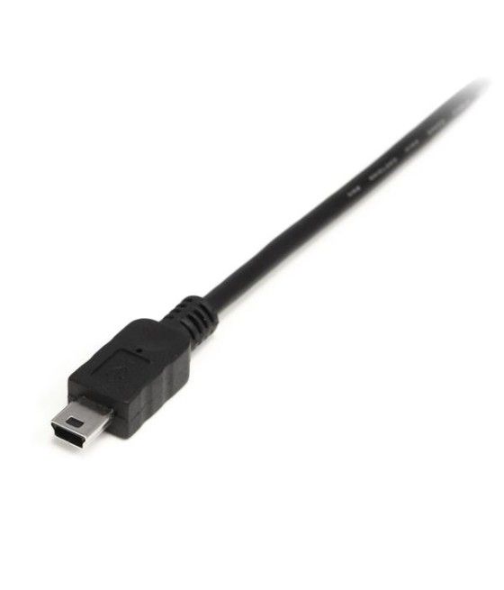 StarTech.com Cable USB de 2m para Cámara - 1x USB A Macho - 1x Mini USB B Macho - Adaptador Negro - Imagen 4