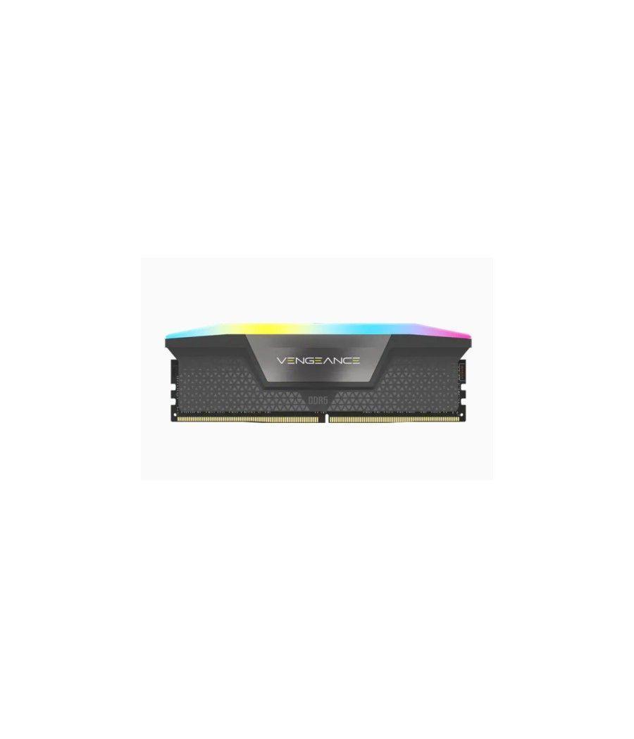 Memoria corsair ddr5 64gb 2x32gb pc5200 vengeance rgb cmh64gx5m2b5200z40k