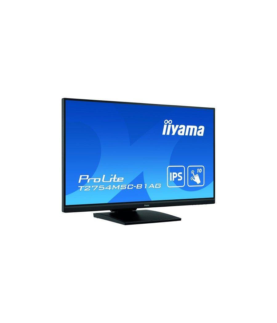 Iiyama prolite t2754msc-b1ag monitor pantalla táctil 68,6 cm (27") 1920 x 1080 pixeles multi-touch multi-usuario negro