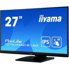 Iiyama prolite t2754msc-b1ag monitor pantalla táctil 68,6 cm (27") 1920 x 1080 pixeles multi-touch multi-usuario negro