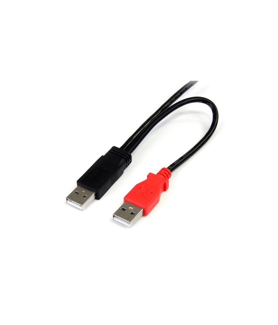 StarTech.com Cable de 91cm USB 2.0 en Y para Discos Duros Externos - Cable Micro B a 2x USB A - Imagen 3