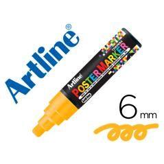 Rotulador artline poster marker epp-6-nar flu punta redonda 6 mm color naranja flúor