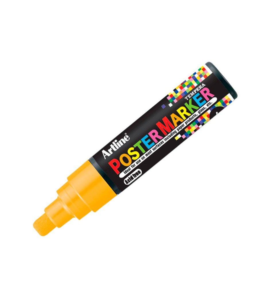 Rotulador artline poster marker epp-6-nar flu punta redonda 6 mm color naranja flúor