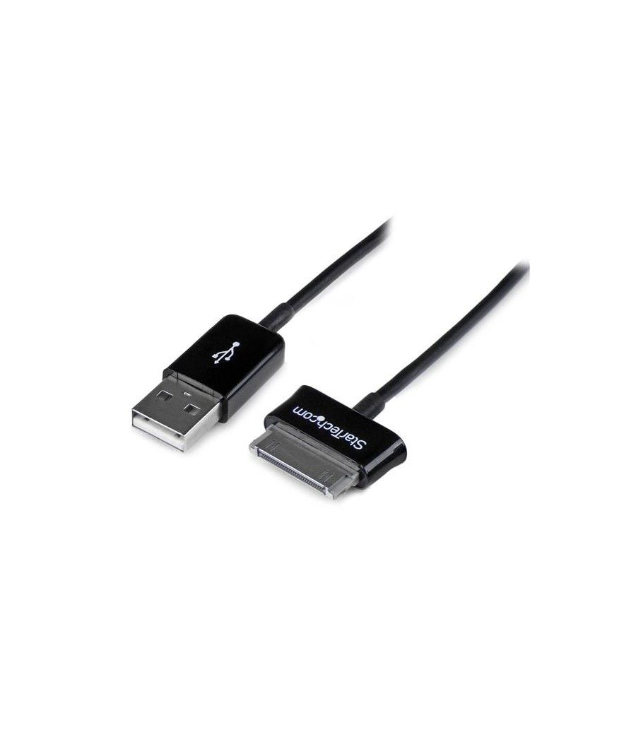 StarTech.com Cable Adaptador 1m Conector Dock USB para Samsung Galaxy Tab - Negro - USB A Macho - Imagen 2