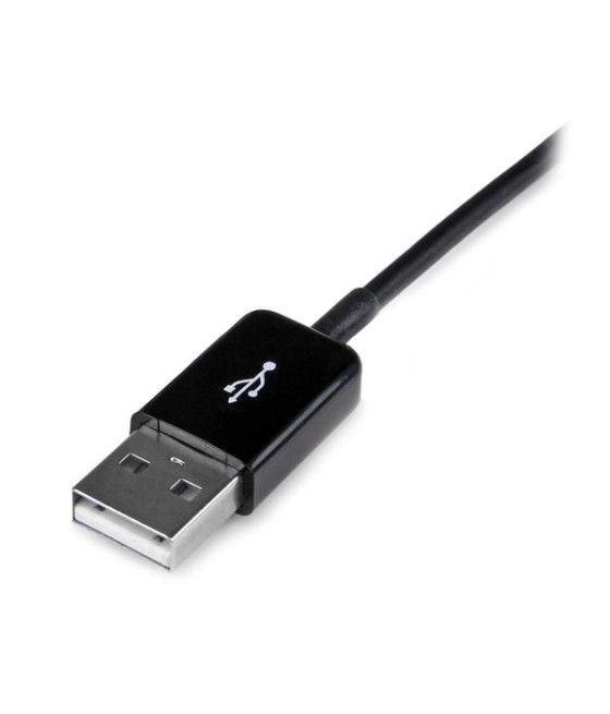 StarTech.com Cable Adaptador 1m Conector Dock USB para Samsung Galaxy Tab - Negro - USB A Macho - Imagen 3