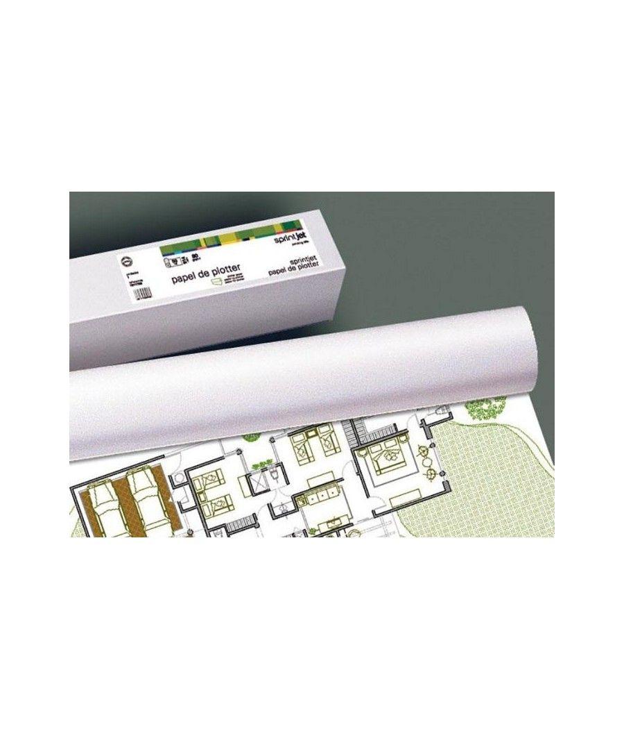 Fabrisa rollo de papel para plotter 610(24")x30x50mm 90gr blanco mate