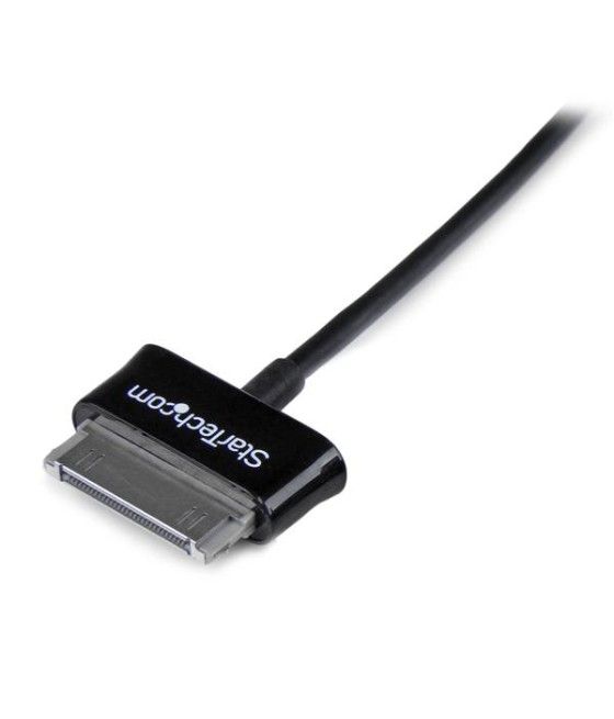 StarTech.com Cable Adaptador 1m Conector Dock USB para Samsung Galaxy Tab - Negro - USB A Macho - Imagen 4