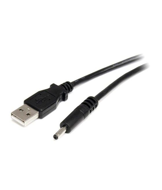 StarTech.com Cable adaptador de 2m USB A macho a conector tipo barril H - Imagen 1
