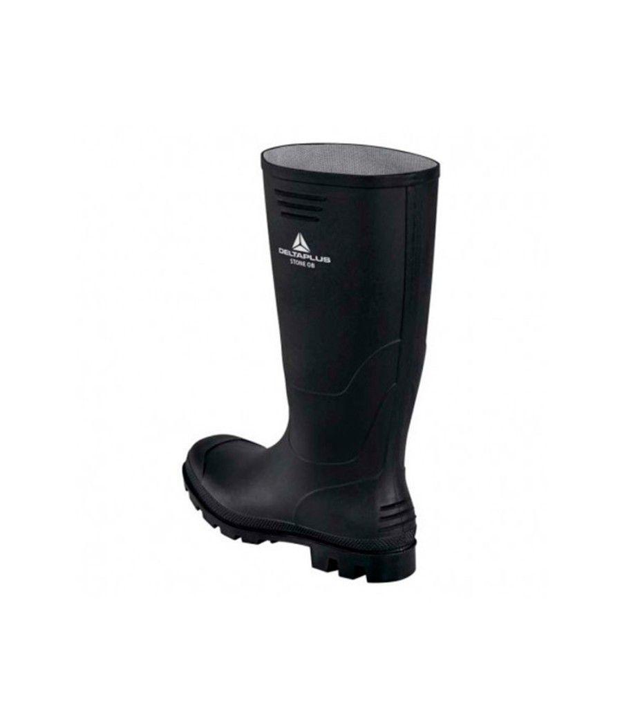 Botas deltaplus de seguridad stone pvc negro suela de tacos talla 38