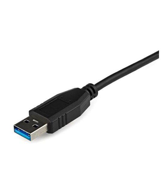 StarTech.com Adaptador Tarjeta de Red Externa NIC USB 3.0 a 1 Puerto Gigabit Ethernet 1Gbps RJ45 USBA Negro - Imagen 4