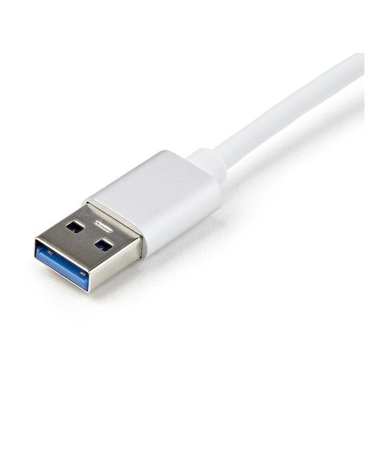 StarTech.com Adaptador de Red Ethernet Gigabit Externo USB 3.0 - Plateado - Imagen 2