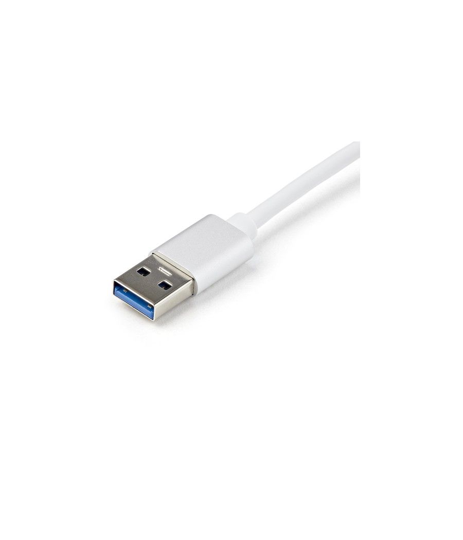 StarTech.com Adaptador de Red Ethernet Gigabit Externo USB 3.0 - Plateado - Imagen 2