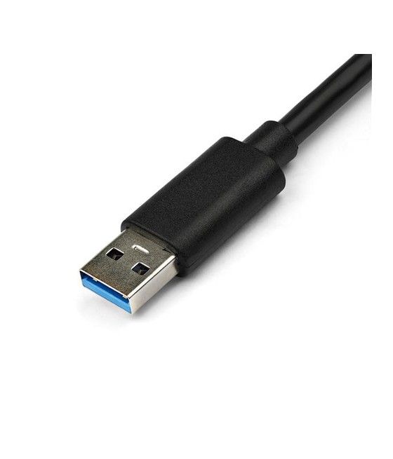 StarTech.com Adaptador Tarjeta de Red NIC Externa USB 3.0 de 1 Puerto Gigabit Ethernet RJ45 y Puerto USB - Negro - Imagen 6