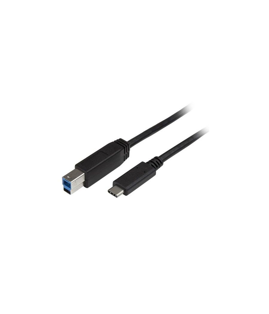 StarTech.com USB315CB2M cable USB 2 m USB 3.2 Gen 1 (3.1 Gen 1) USB C USB B Negro - Imagen 1