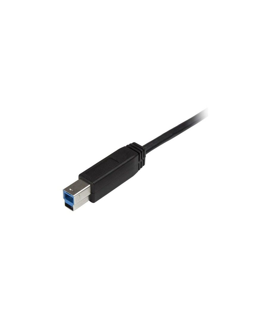 StarTech.com USB315CB2M cable USB 2 m USB 3.2 Gen 1 (3.1 Gen 1) USB C USB B Negro - Imagen 2