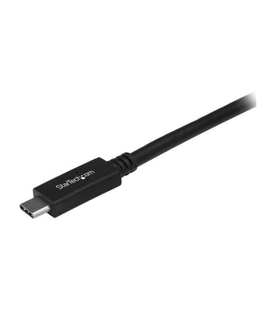StarTech.com Cable de 1m USB-C a USB Type C de Carga - Cable USB Tipo C USBC USB 3.0 de 5Gbps