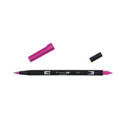 Rotulador doble punta pincel dual brush-755 - color rubine red. tombow abt-755 pack 6 unidades