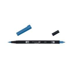 Rotulador doble punta pincel dual brush-528 - color navy blue. tombow abt-528 pack 6 unidades