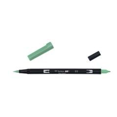 Rotulador doble punta pincel dual brush-312 - color holly green. tombow abt-312 pack 6 unidades