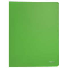 Carpeta polipropileno con 20 fundas a4 recycle verde leitz 46760055
