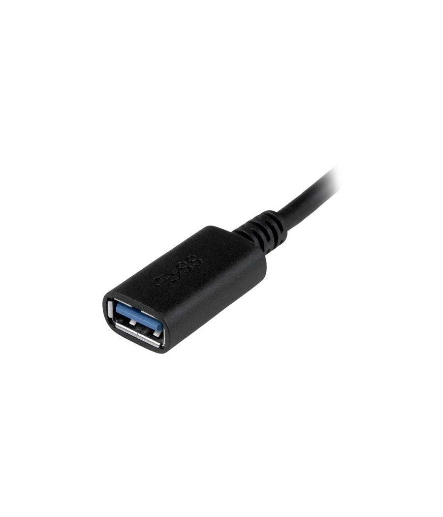 StarTech.com Cable Adaptador USB-C a USB-A - M/H - 15 cm - Certificado USB-IF - Imagen 3