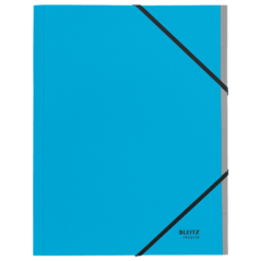 Carpeta clasificadora de carton 6 posiciones a4 recycle 100% azul leitz 39140035