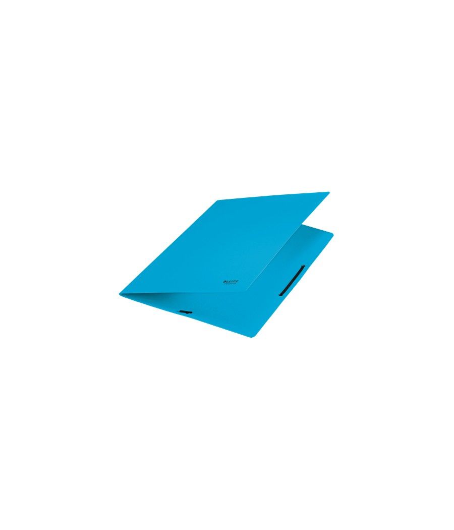 Carpeta de carton con gomas y sin solapas a4 recycle 100% azul leitz 39080035