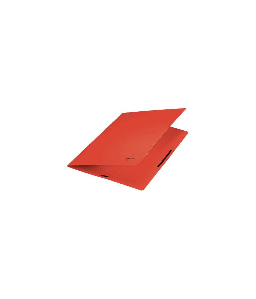 Carpeta de carton con gomas y sin solapas a4 recycle 100% rojo leitz 39080025