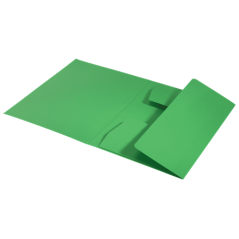 Carpeta carton 3 solapas a4 recycle 100% verde leitz 39060055