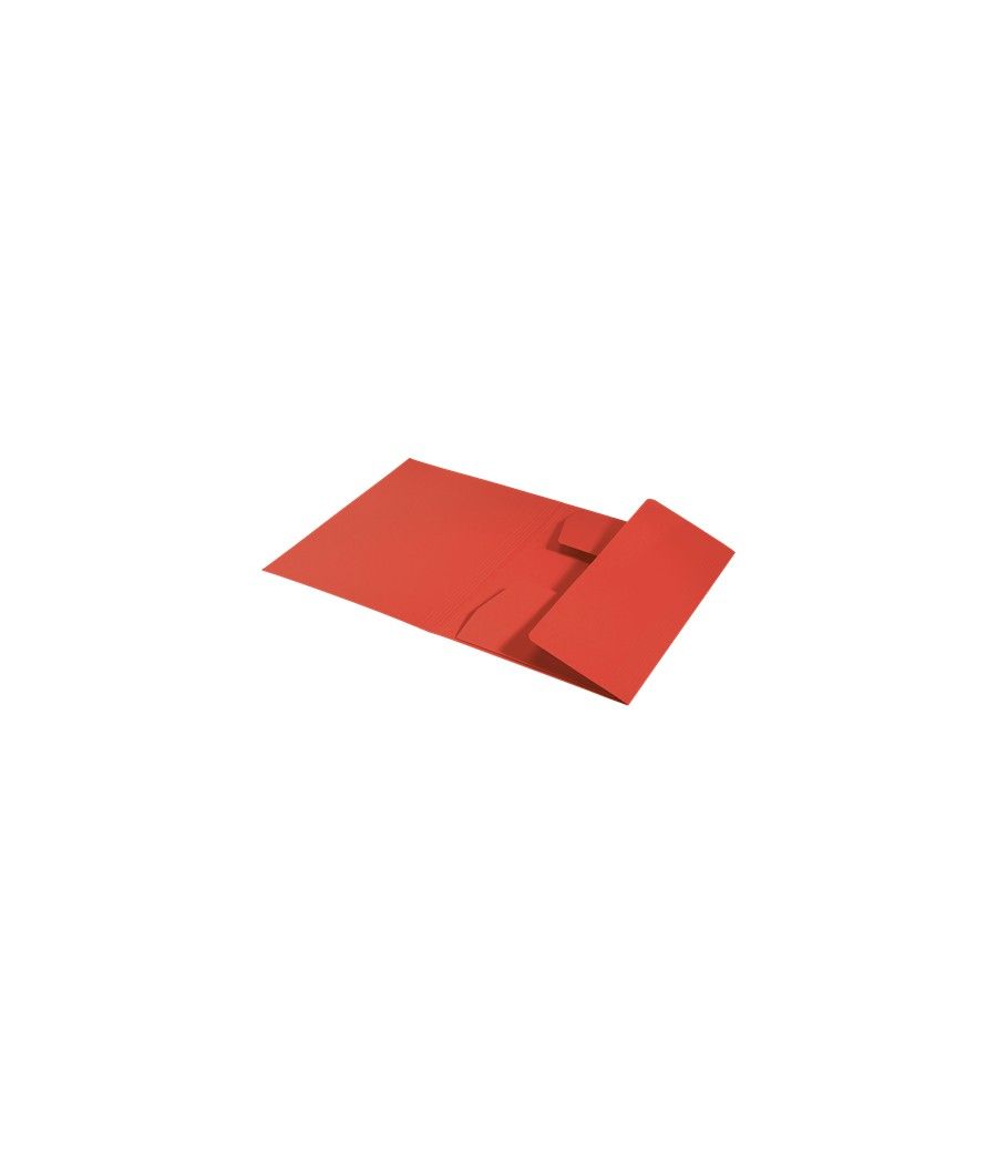 Carpeta carton 3 solapas a4 recycle 100% rojo leitz 39060025