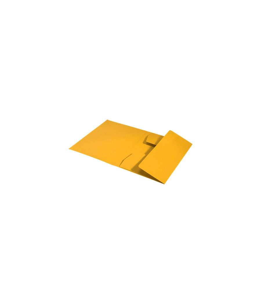 Carpeta carton 3 solapas a4 recycle 100% amarillo leitz 39060015