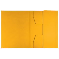 Carpeta carton 3 solapas a4 recycle 100% amarillo leitz 39060015
