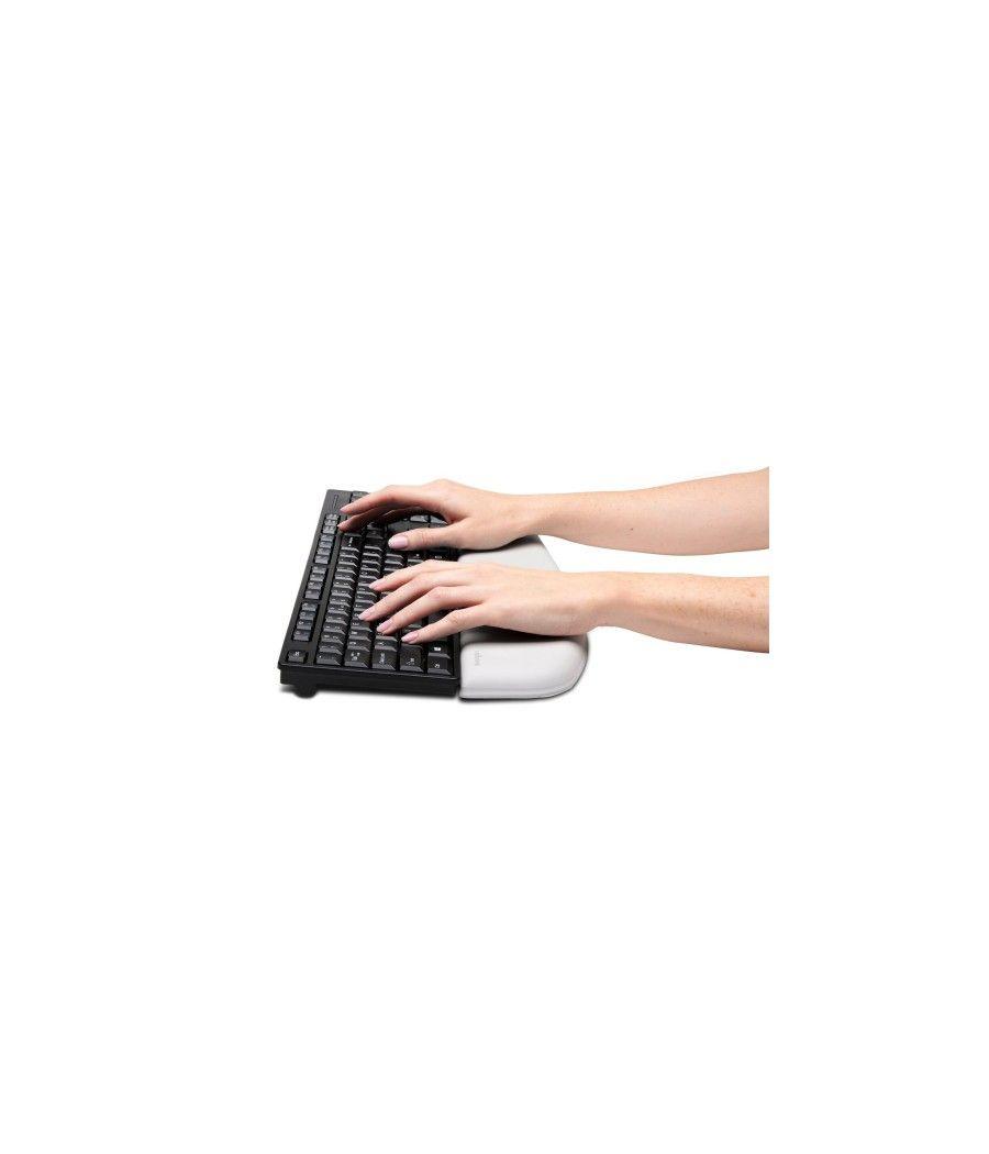 Reposamuñecas ergosoft gris para teclados estandar kensington k50433eu