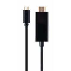 Adaptador usb-c a hdmi-macho 4k 60hz 2 m negro