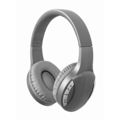 Auriculares gembird estero bluetooth plata