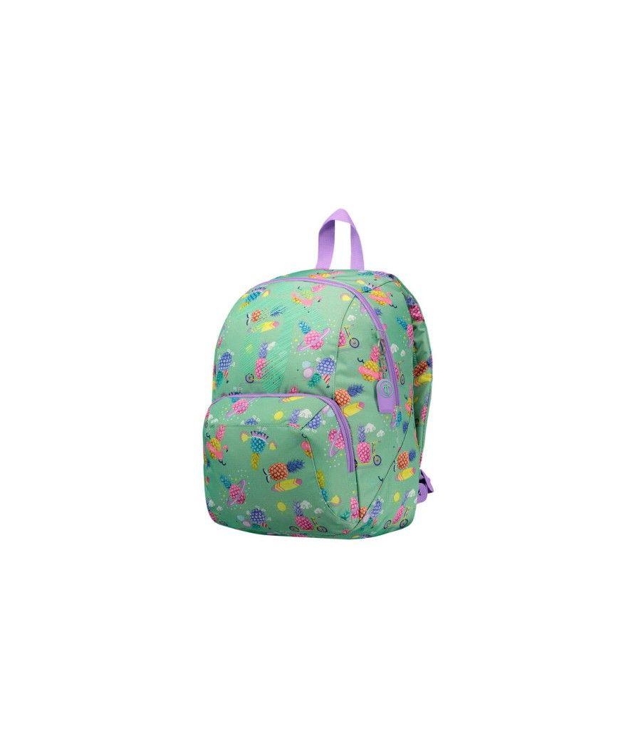 Mochila juvenil estampado multicolor - gammatto totto ma04shm001-2010n-1dt