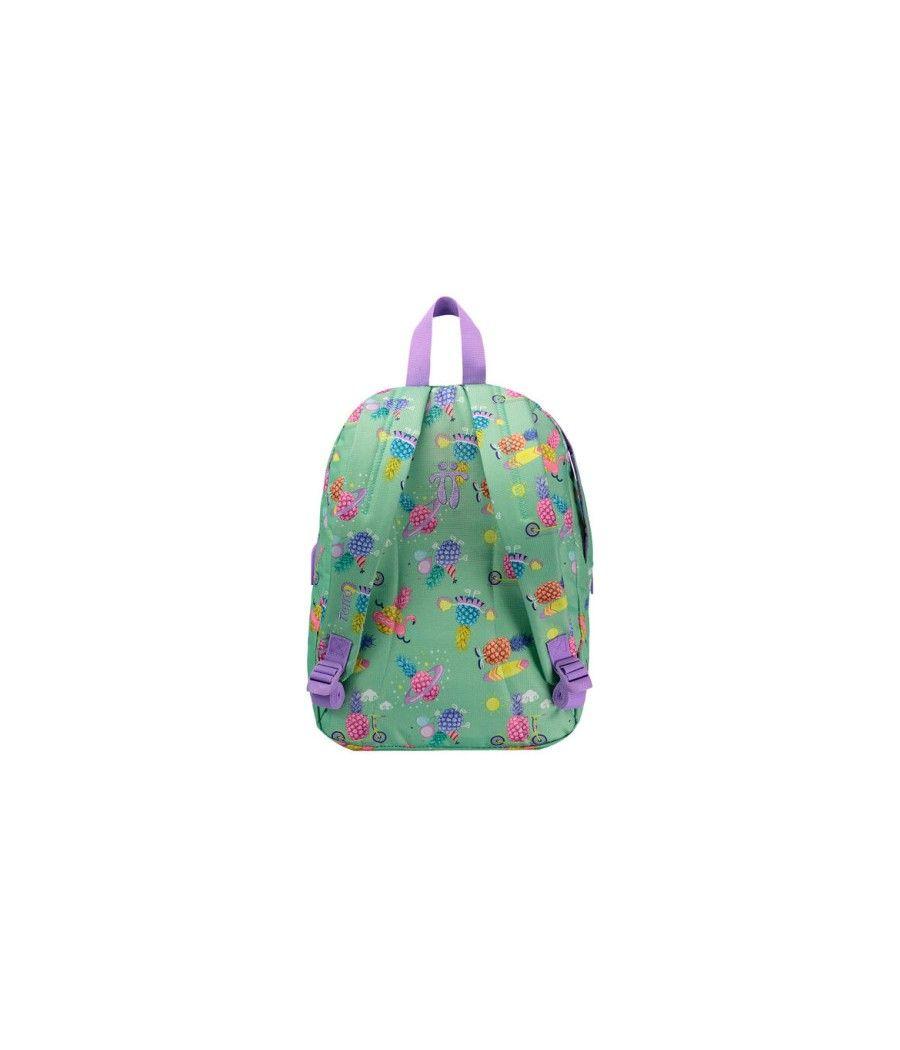 Mochila juvenil estampado multicolor - gammatto totto ma04shm001-2010n-1dt