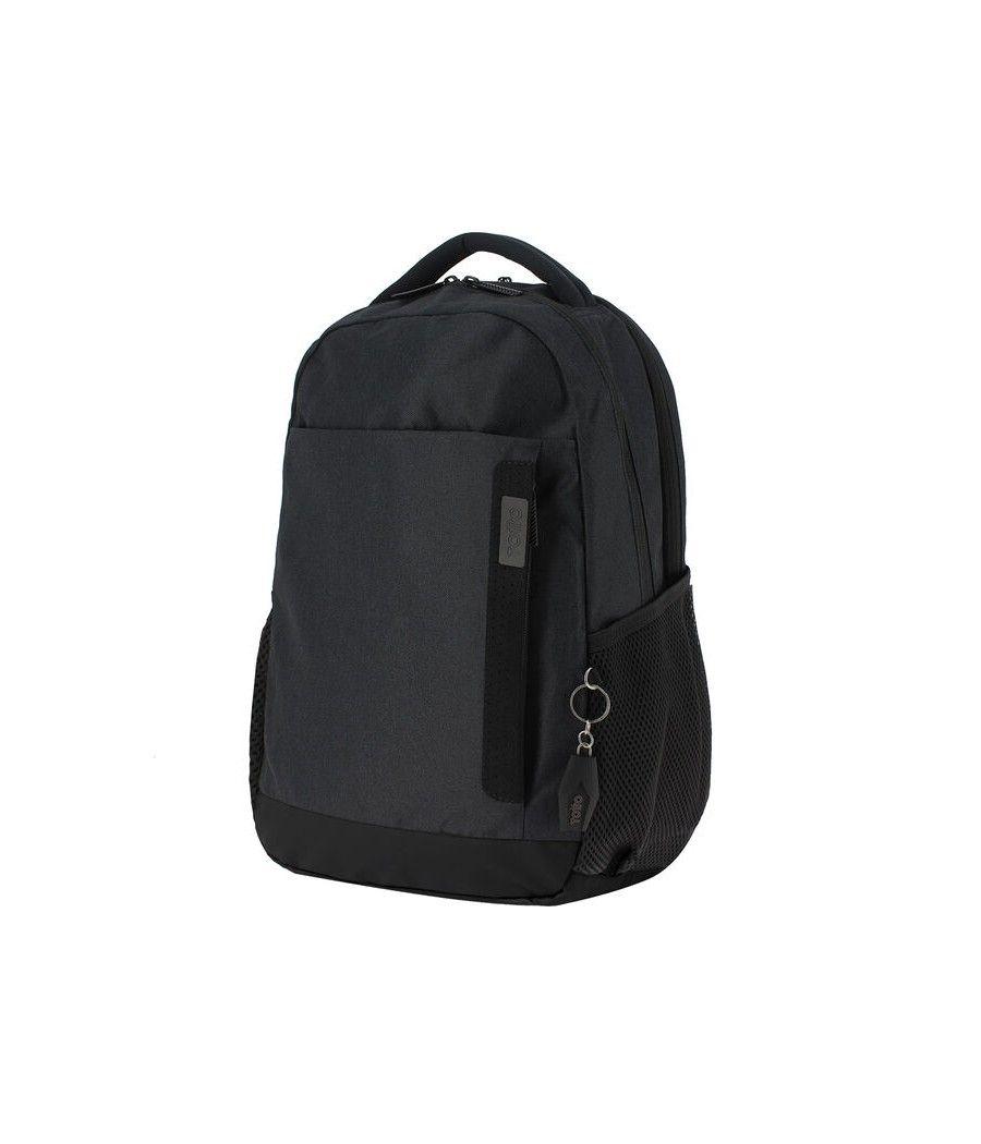 Mochila para portátil 14 color negro - deleg totto ma04ind793-2120f-n01