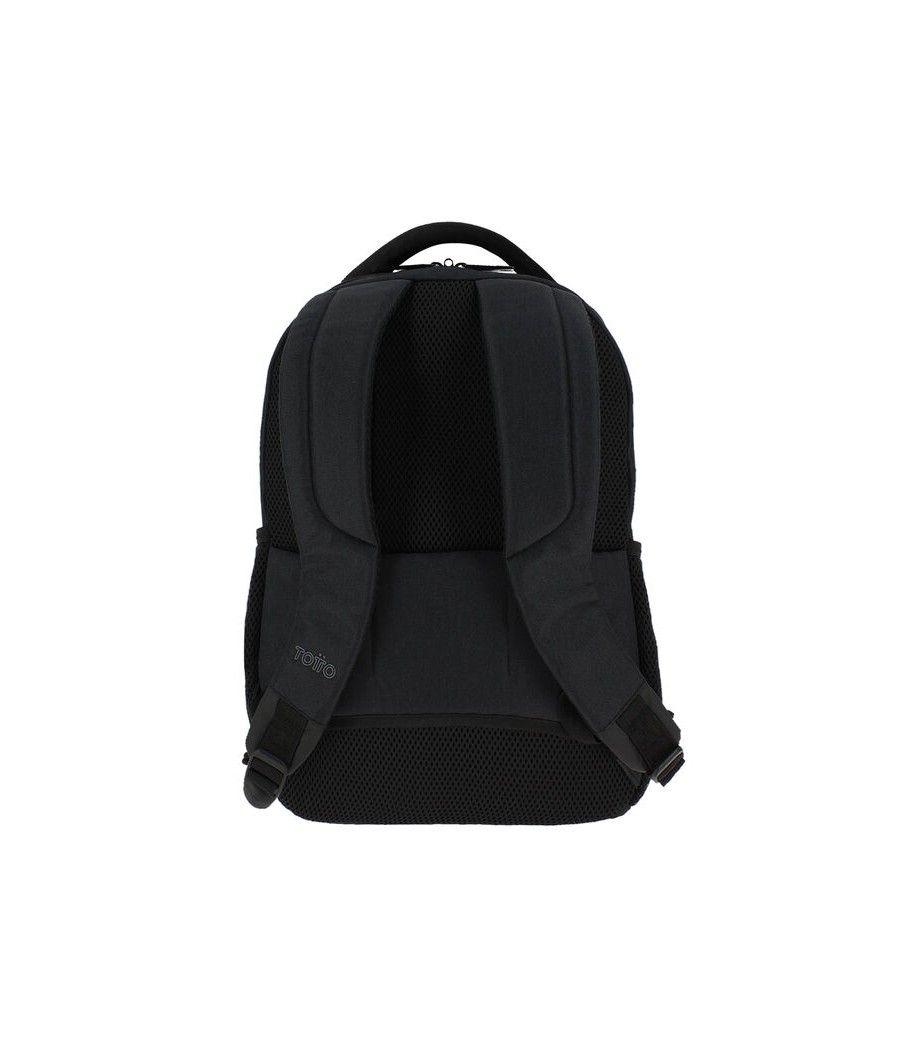 Mochila para portátil 14 color negro - deleg totto ma04ind793-2120f-n01