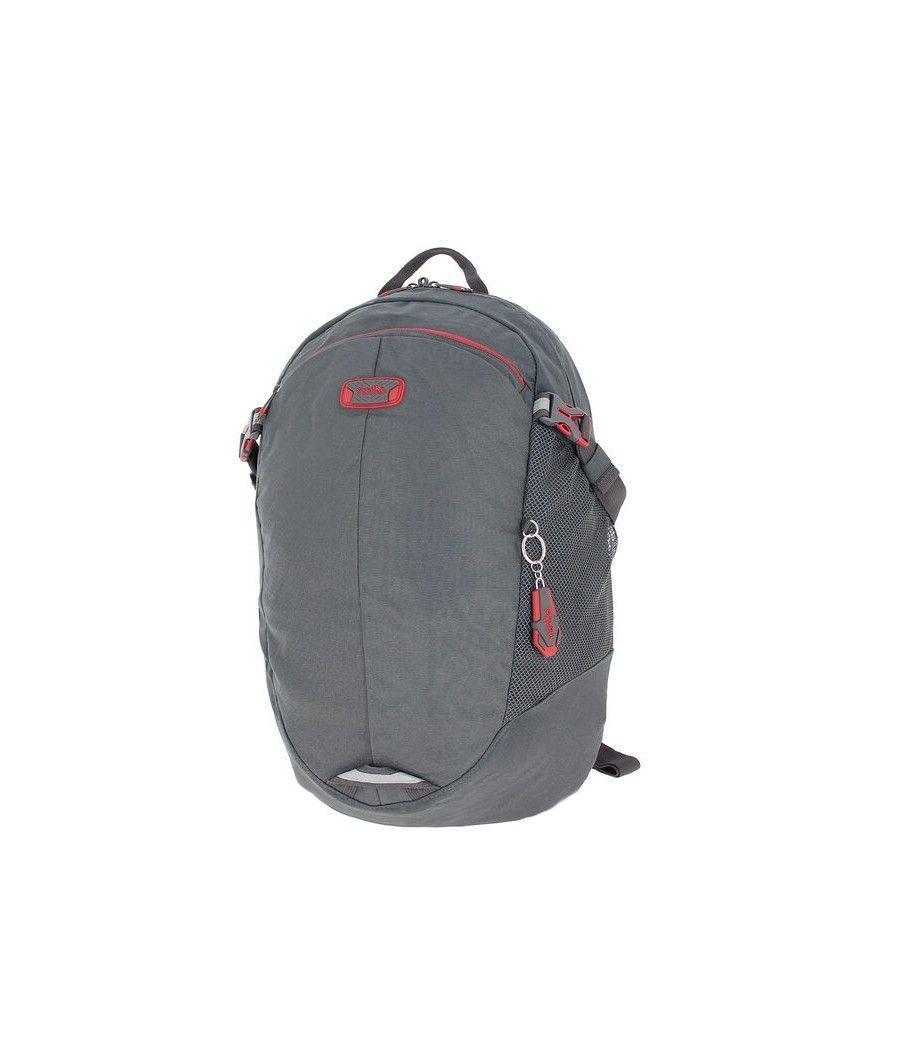 Mochila para portátil 14 color gris - deportto totto ma04ind673-2210f-g98