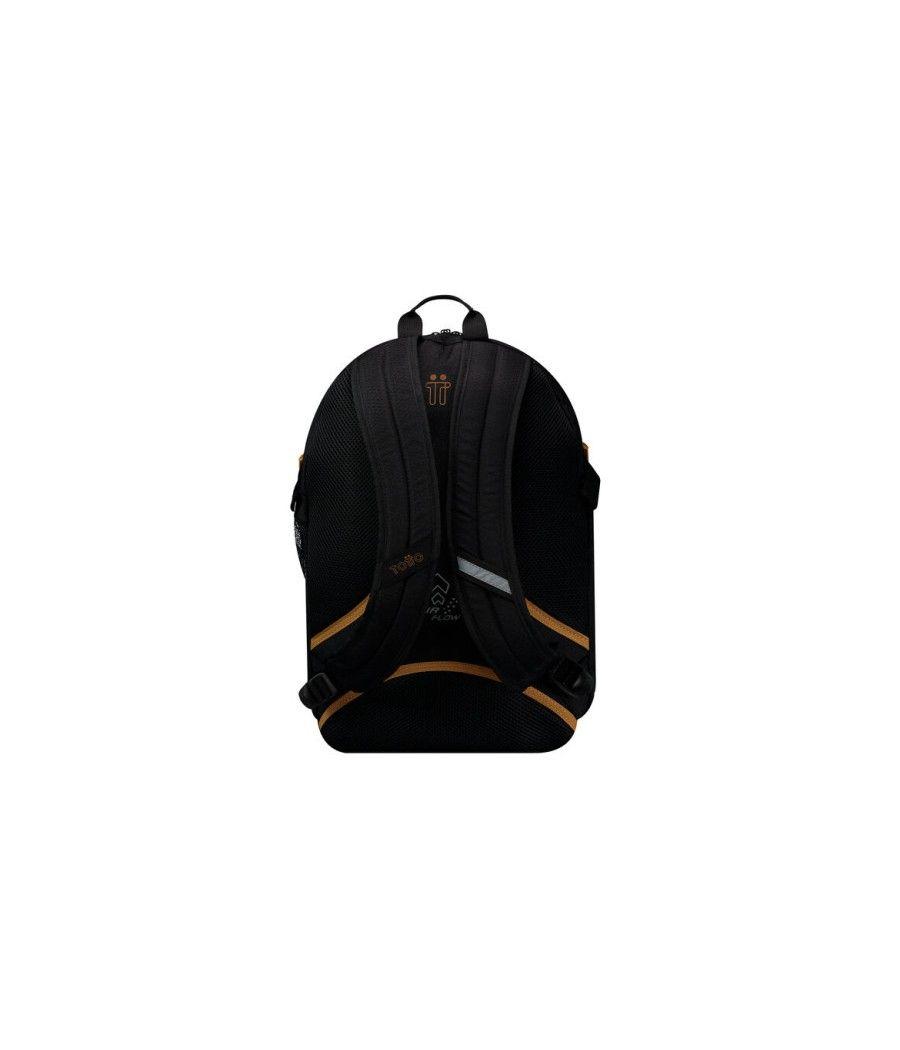 Mochila para portátil 14 color negro - deportto totto ma04ind673-2120f-n01