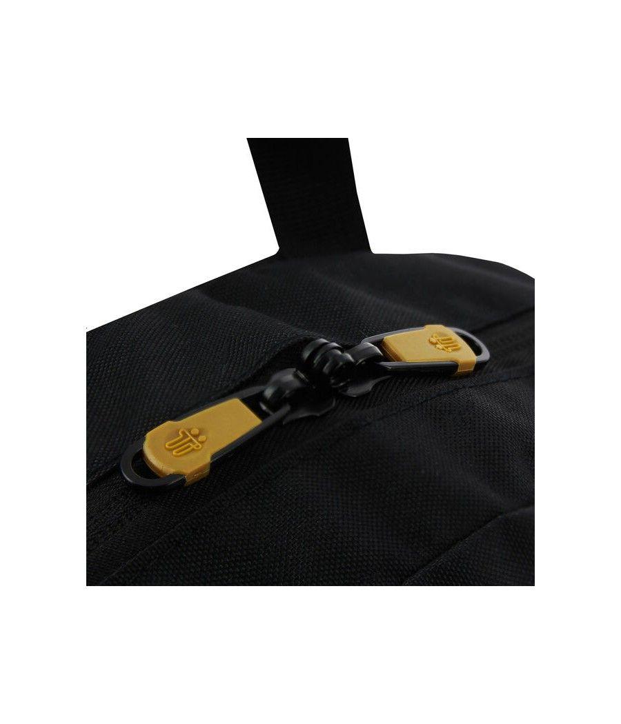 Mochila para portátil 14 color negro - deportto totto ma04ind673-2120f-n01