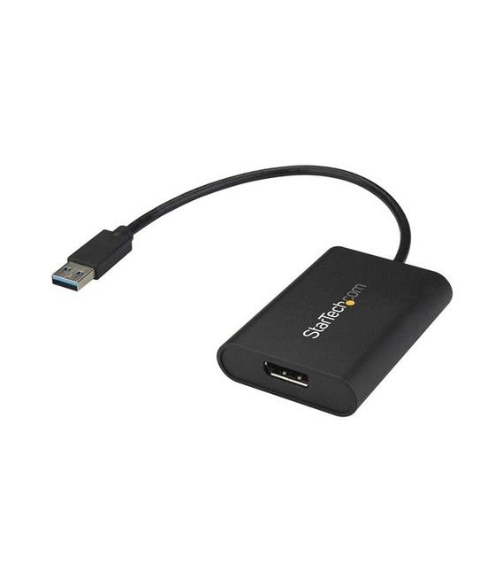 StarTech.com Adaptador Gráfico USB 3.0 a DisplayPort - Adaptador de Vídeo Externo USB a DisplayPort - USB a DP 4K 30Hz - Imagen 