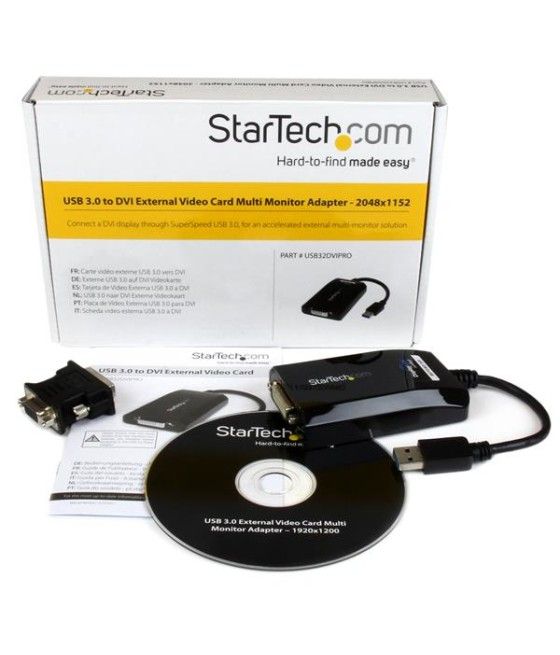 StarTech.com Adaptador USB 3.0 a DVI / VGA – 2048x1152 - Imagen 7