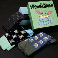 Pack calcetines 3 piezas cerdá star wars the mandalorian the child talla 40 - 46