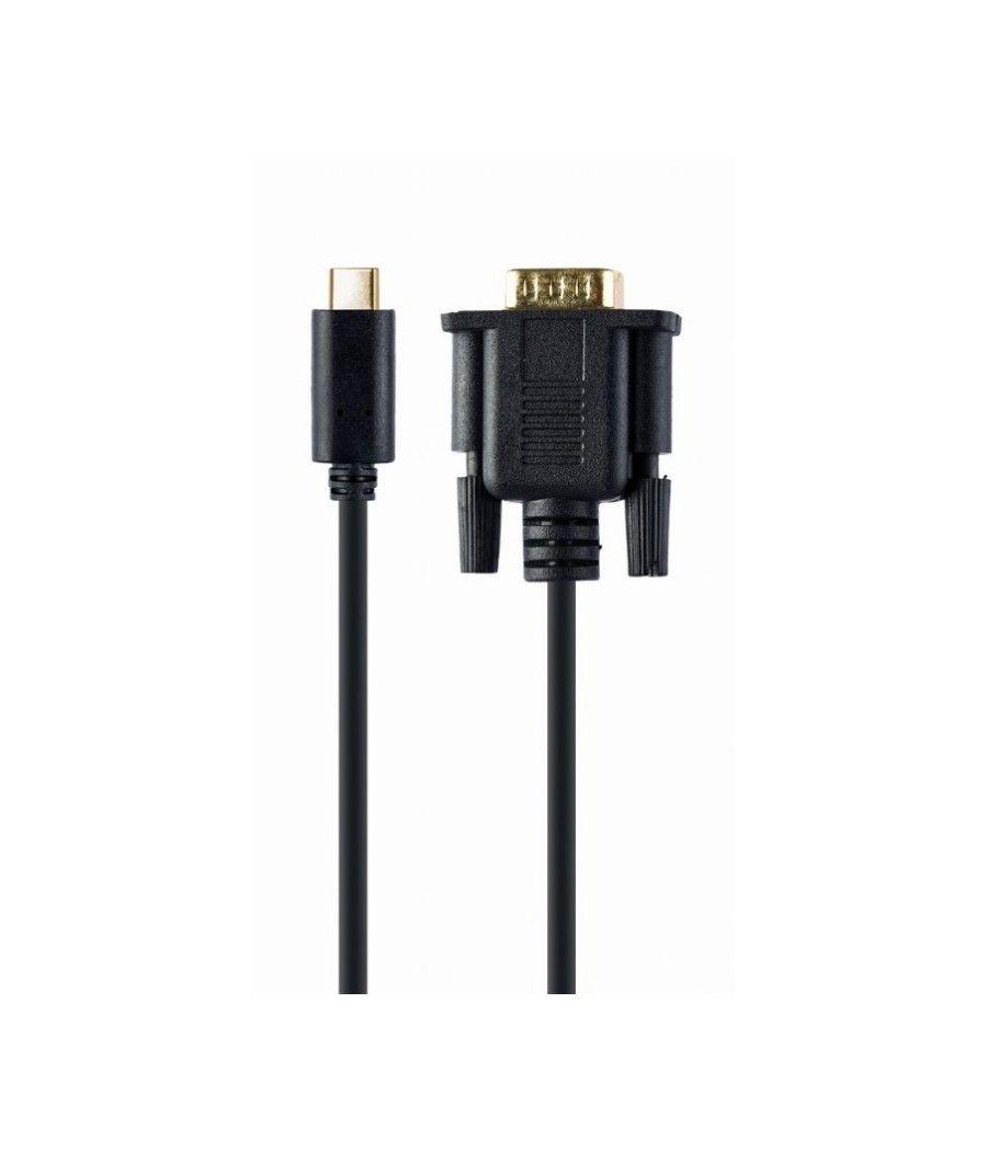 Adaptador usb c a vga m 2 m negro blister